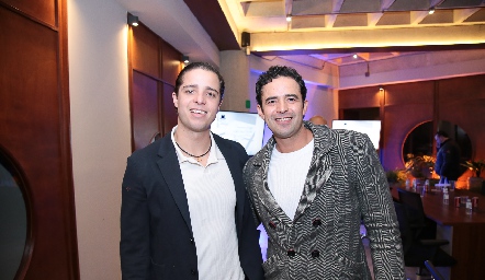  José Alcocer y Daniel Alemán.