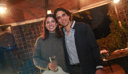  Cinthia González y Santiago Compean.