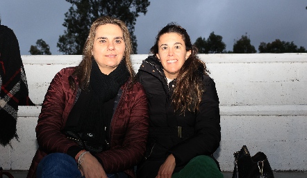  Claudette Mabub y Cristina Barragan.