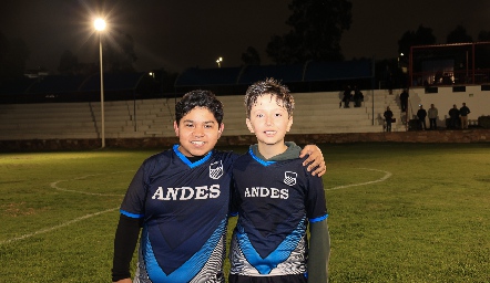  Miguel Ángel y Juan Pablo.