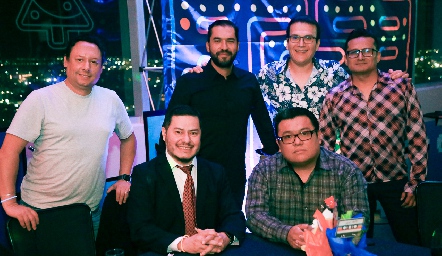  Arturo Oviedo, Alonso Rodríguez, Juan Ruiz, Julio Martínez, Julio César García y Jorge Castillo.