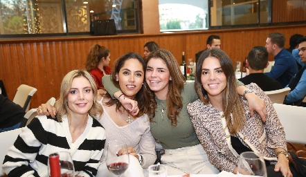  Valeria, Ana, Jessica y Ceci.