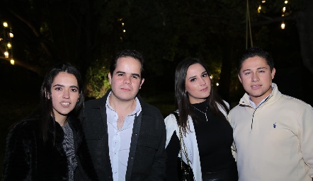  Andrea Ramírez, Pato Aranda, Avi Rivera y Armando Trujillo.