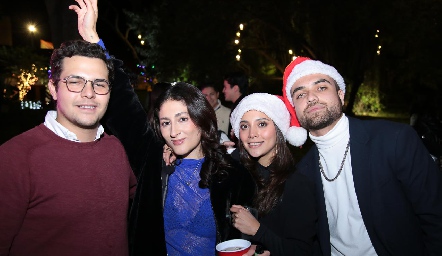  Javier Duarte, Valeria Calvillo, Sofi Monzón y Rafael Piñero.