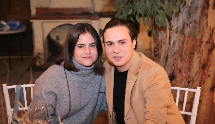  Ana Benavente y César Flores.