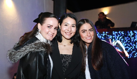  Mariana, Sofía y Andrea.