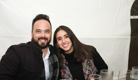  Frankie Gutiérrez y Ana Lucía Guerrero.