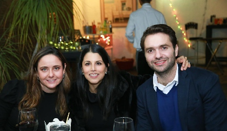  Ana Gabriela Díaz Infante, Lucía González y Ricardo Espinosa.