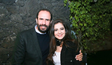  Manuel Boelsterly y Pamela Castro.
