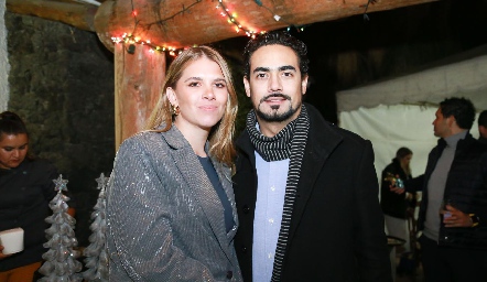 Ana Sofía Solana y Víctorio Ortiz.