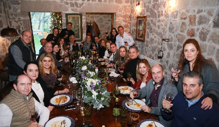 Celebrando la Navidad.