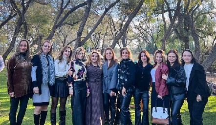  Doris, Meritchell, Liz, Sigrid, Carmenchu, Claudia, Marcela, Ana Paula, Yolanda, Ceci y Ceci.