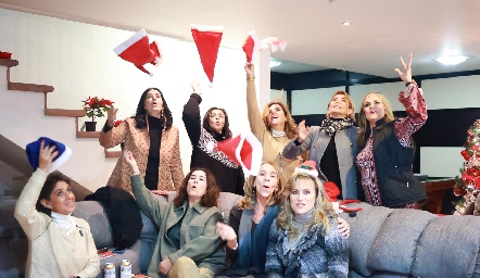  Rocío Espinosa, Paty Valadés, Graciela Torres, Isabel Carrillo, Sabrina Gaviño, Marcela Castillo, Sandra Galván, Gaby Cantú y Ana Lilia Von Der Meden.