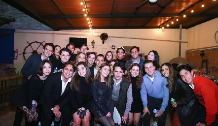  Los Curpis con sus parejas.