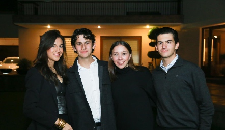  Jime Motilla, Joaquín Madrigal, Caro González  y Ezequiel Zárate.
