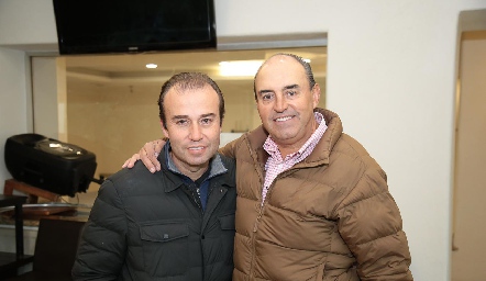  Mauricio Lizaola y Fernando Pérez.