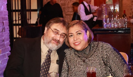  Jorge Reyes y Alicia Cisneros.