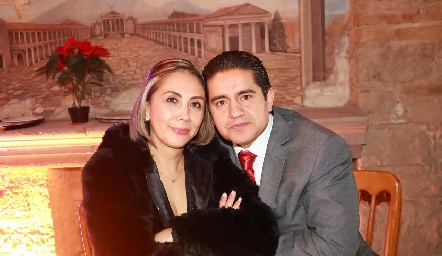  Samantha López y Miguel Ángel Jaramillo.
