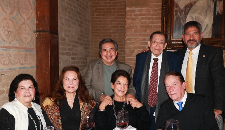  Dr. Sergio Viera, Dr. Javier Moncada, Dr. Ildefonso Rodríguez, Dra. Cristina Moreno, Dra. Patricia Martínez, Dra. María Teresa Mendoza y Dr. Hugo Hinojosa.