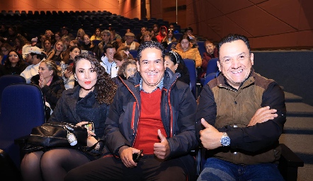  Maire Villaseñor, Rogelio Mendoza y Arturo Moreno.