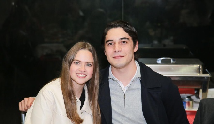  Katia Ratarski y Juan Pablo Obregón.