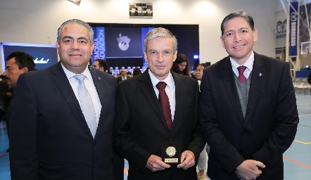  Marco Vargas, Gerardo Díaz Infante y Mateo Arredondo.