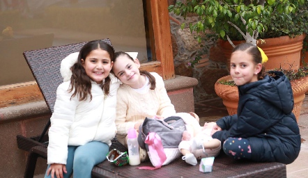  Natalia, Marina e Inés.