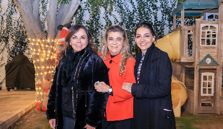  Elsa Tamez, Claudia Abud e Irene Sarquis.