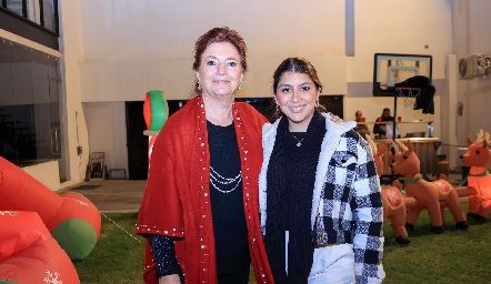  María Elena Abud y Valeria Padilla.