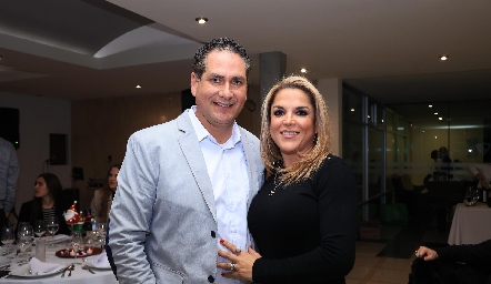  José Juan Villalba y Ana Cano.
