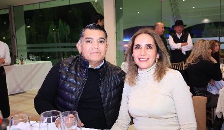  Enrico Santoyo y Ana Villalba.