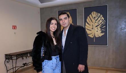  Andrea Juárez y Santiago Azuara.