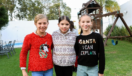  Elena, Vale y Miranda.