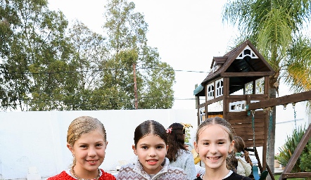  Elena, Vale y Miranda.