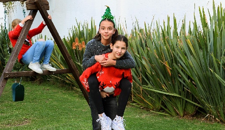  Maya y Alexia Zapata.