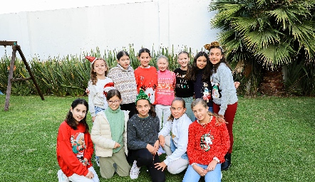  Andrea, Vale Zermeño, Alexia Zapata, Vale Vallejo, Miranda, Frida, Sofia, Kati, Isa, Maya, Hannie y Elena.