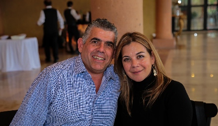  Carlos Gouyonnet y Leticia Sánchez.
