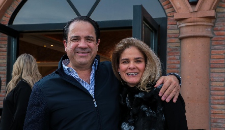  Aldo Pizzuto y Marcela Benavente.