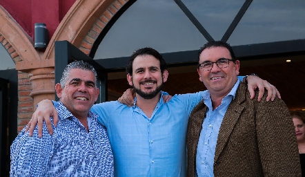  Carlos Gouyonnet, Mauricio Valdes y Guillermo Cueto.