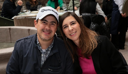  Ricardo Mendizábal y Paulina Solano.