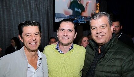  Andrés Martínez, Felipe Salazar y Luis Arturo Estrada.