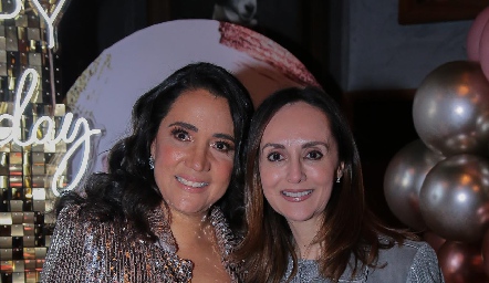  Malena Sánchez y Tere Mojarro.