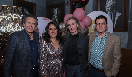 Adán Espinoza, Malena Sánchez, Águeda Chávez y Carlos Rosales.