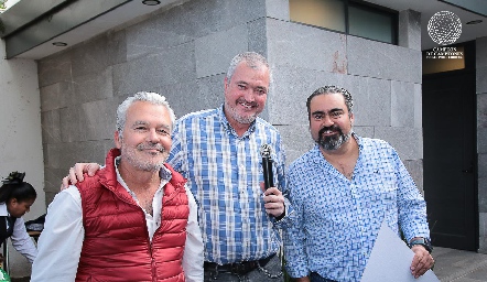  Gero Gómez, Juan Hernández y Juan José Leos.