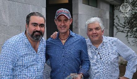  Juan José Leos, Gildo Gutiérrez y Gerardo Rodríguez.