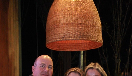  Carlos Heinze, Danna Heinze y Karla Saucedo.