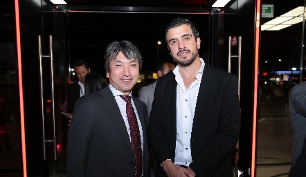  Kurihara Masahiro y Felipe Escalera.