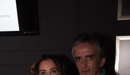  Gabriela Serment y Fernando del Pozo.