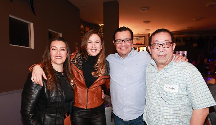  Susuki Espinoza, Alejandra Loredo, Roberto Pérez y Kiyoshi.