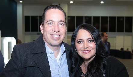  Luis Salman y Sonia Romero.